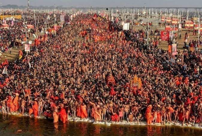 2021 ஹரித்வார் கும்பமேளா விழாவில் இக்கூட்டம் கூடியதாக பரப்பப்படுகின்றது.