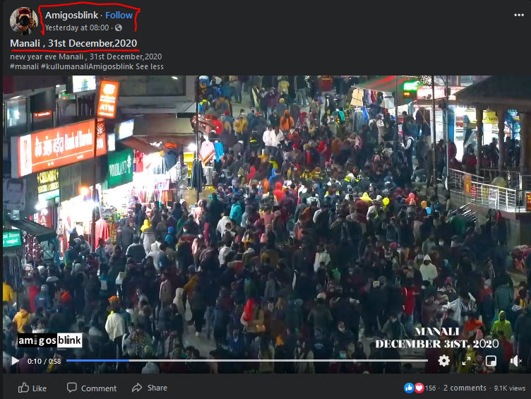 Manali mall Road
