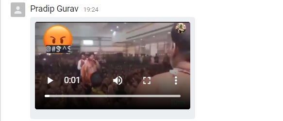 Ayyappa devotees singing Islamic chants claim received on Newschecker WhatsApp tipline 