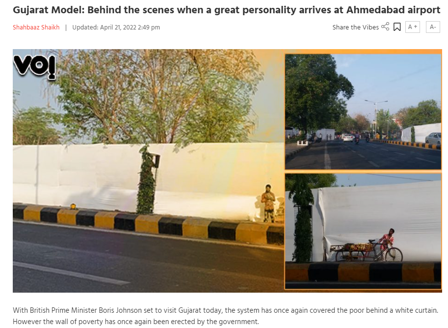 ਬ੍ਰਿਟੇਨ ਦੇ ਪ੍ਰਧਾਨ ਮੰਤਰੀ ਬੋਰਿਸ ਜਾਨਸਨ ਦੇ ਭਾਰਤ ਦੌਰੇ ਦੀਆਂ ਹਨ ਇਹ ਤਸਵੀਰਾਂ