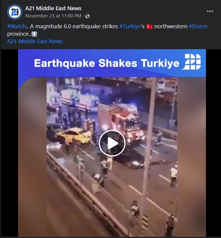 Earthquake In Turkey? No, here's the truth behind the viral video
