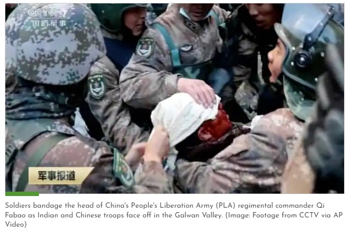 A 2020 video of a PLA soldier injured during the clash between Indian and Chinese troops in Galwan Valley is being falsely shared as a clip of the December 9, 2022 conflict at Tawang, Arunachal Pradesh.