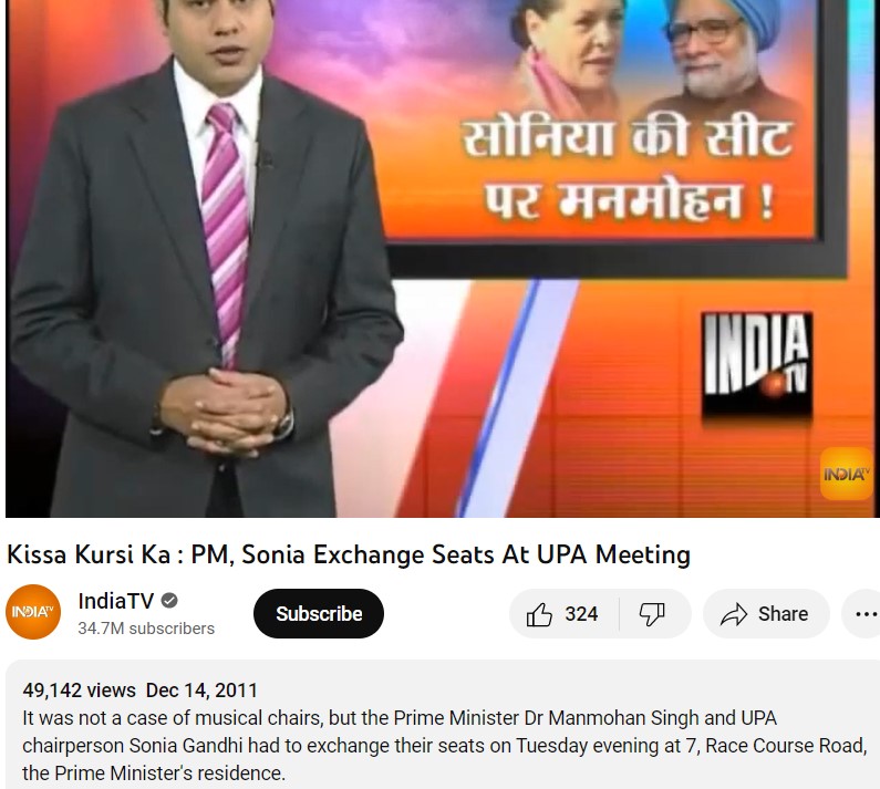 India TV's Post