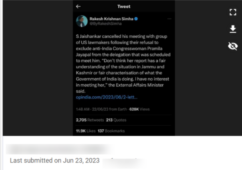 S Jaishankar Cancelling Meeting