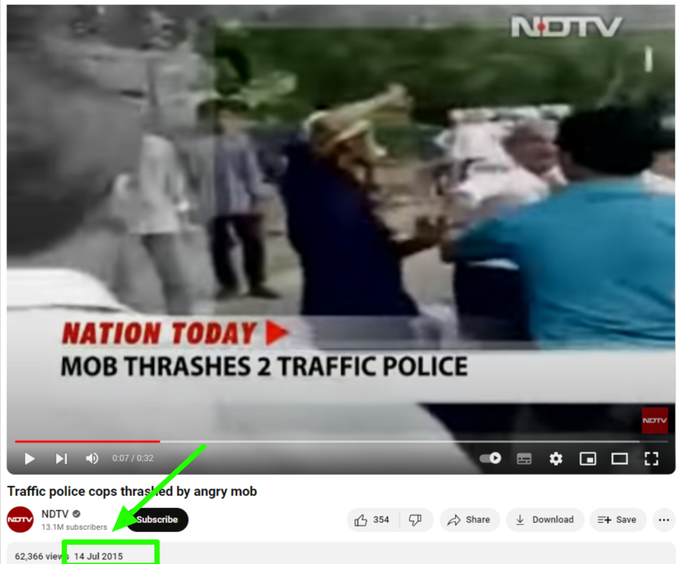 Delhi Cop-Namaz Row