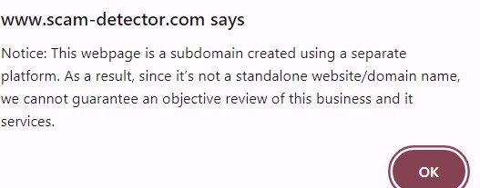 Courtesy: Scam Detector