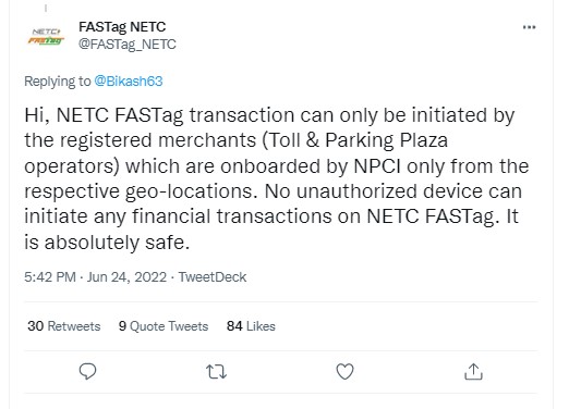 Fact Check: ‘FASTag Scam’ दर्शविणारा व्हिडीओ स्क्रिप्टेड आहे, अथोराइज नसलेल्या डिव्हाइसमधून आर्थिक व्यवहार होत नसल्याचे NETC चे स्पष्टीकरण 