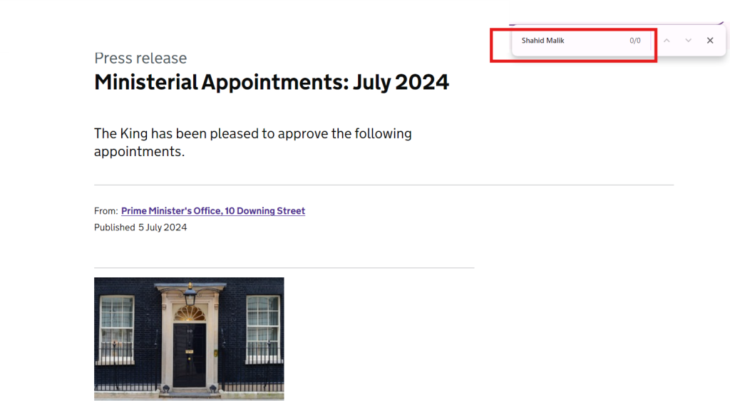 UK Govt Website 