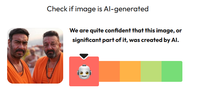 ಮಹಾಕುಂಭ ಮೇಳ 2025: ಎಐನಿಂದ ಮಾಡಿದ ಸೆಲೆಬ್ರಿಟಿಗಳ ಫೋಟೋಗಳನ್ನು ನಿಜವಾದ್ದೆಂದು ಹಂಚಿಕೆ