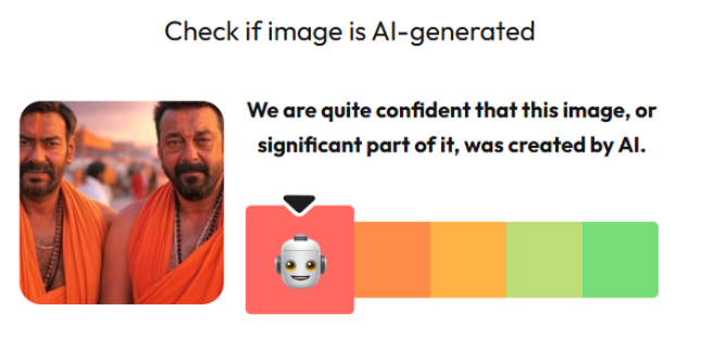 ಮಹಾಕುಂಭ ಮೇಳ 2025: ಎಐನಿಂದ ಮಾಡಿದ ಸೆಲೆಬ್ರಿಟಿಗಳ ಫೋಟೋಗಳನ್ನು ನಿಜವಾದ್ದೆಂದು ಹಂಚಿಕೆ