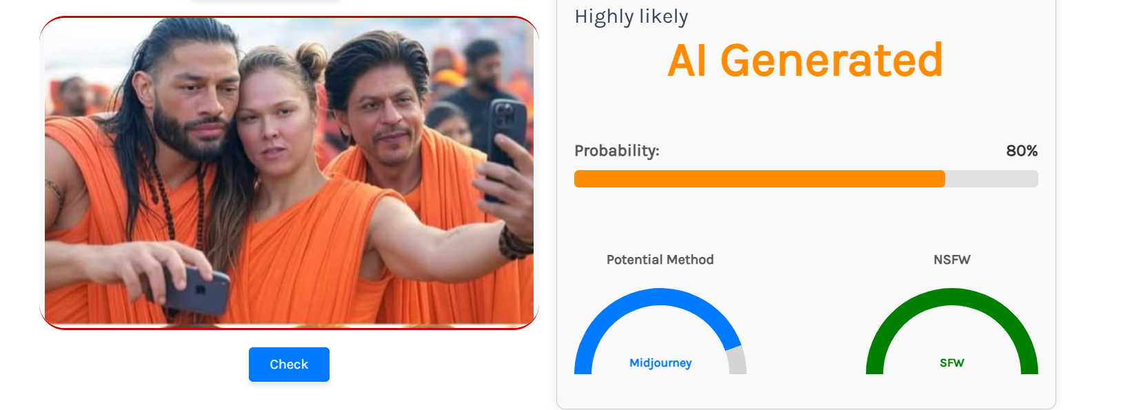 ಮಹಾಕುಂಭ ಮೇಳ 2025: ಎಐನಿಂದ ಮಾಡಿದ ಸೆಲೆಬ್ರಿಟಿಗಳ ಫೋಟೋಗಳನ್ನು ನಿಜವಾದ್ದೆಂದು ಹಂಚಿಕೆ