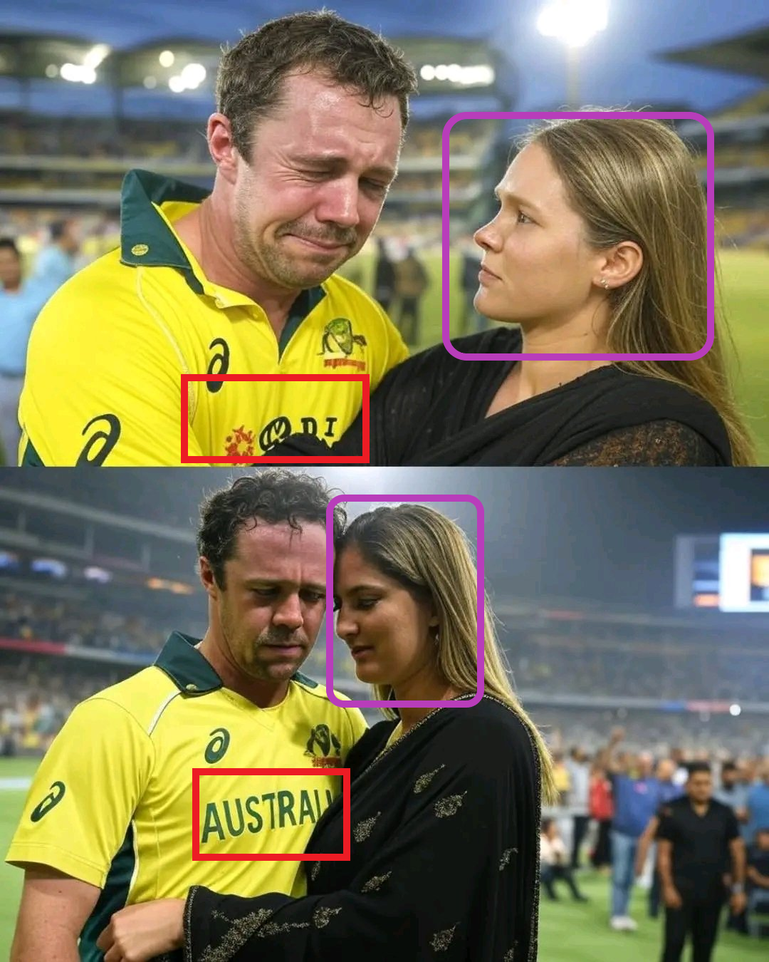 அரையிறுதி போட்டியில் தோற்றப் பிறகு டிராவிஸ் ஹெட் அழுததாக பரவும் படம்