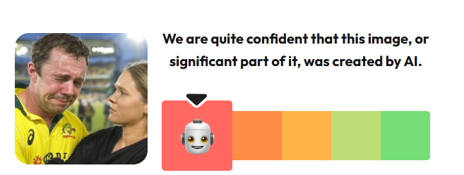 அரையிறுதி போட்டியில் தோற்றப் பிறகு டிராவிஸ் ஹெட் அழுததாக பரவும் படம்