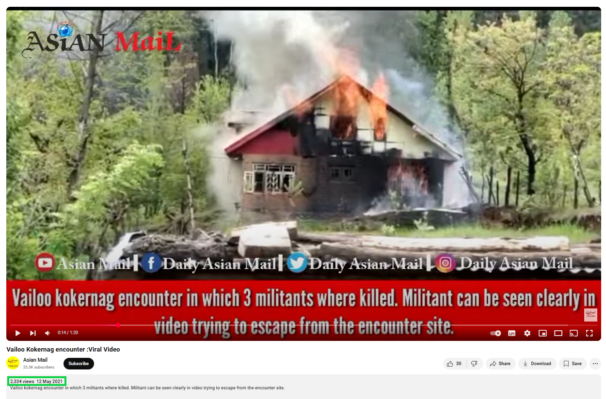 பஹல்காம் தாக்குதலில் தொடர்புள்ள தீவிரவாதிகளுக்கு அடைக்கலம் கொடுத்தவர்களின் வீடுகள் தகர்க்கப்பட்டதாக பரவும் வீடியோ.