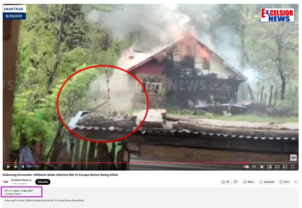 பஹல்காம் தாக்குதலில் தொடர்புள்ள தீவிரவாதிகளுக்கு அடைக்கலம் கொடுத்தவர்களின் வீடுகள் தகர்க்கப்பட்டதாக பரவும் வீடியோ.