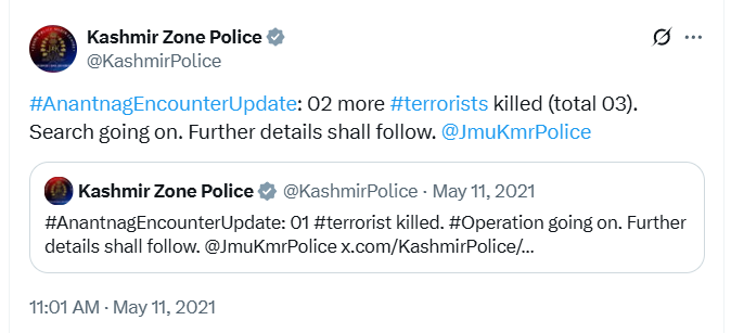 பஹல்காம் தாக்குதலில் தொடர்புள்ள தீவிரவாதிகளுக்கு அடைக்கலம் கொடுத்தவர்களின் வீடுகள் தகர்க்கப்பட்டதாக பரவும் வீடியோ.