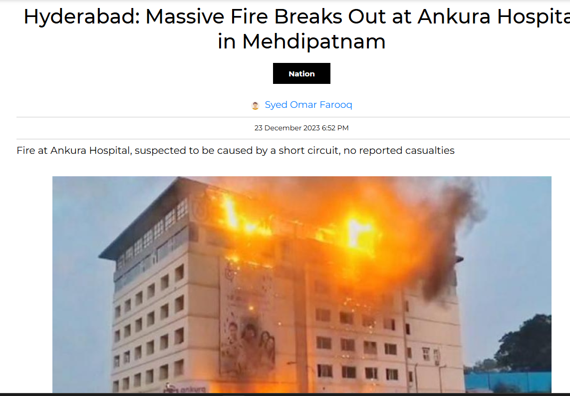 News Report by Deccan Chronicle