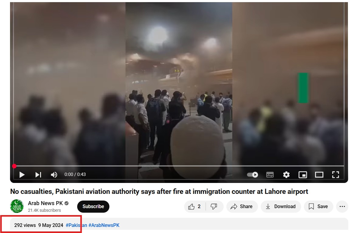 Screengrab from YouTube video by Arab News PK