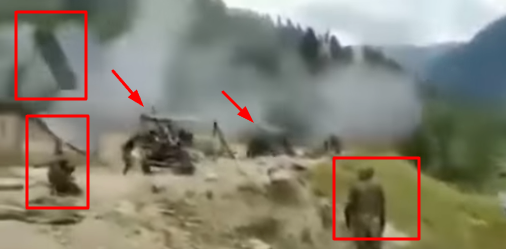 दहशतवादी हल्ल्यानंतर नियंत्रण रेषेवर भारत-पाकिस्तान गोळीबाराचा असे सांगत २०२० चा व्हिडिओ व्हायरल