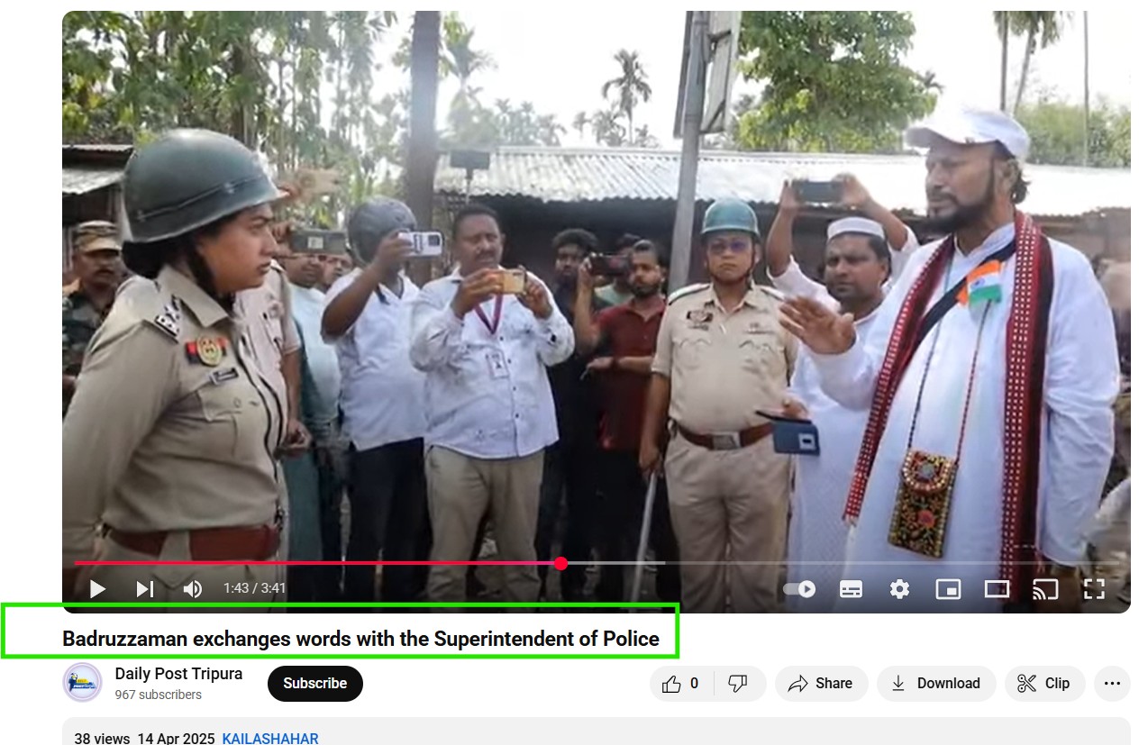 TMC Leader Arguing With On-Duty Cop ?