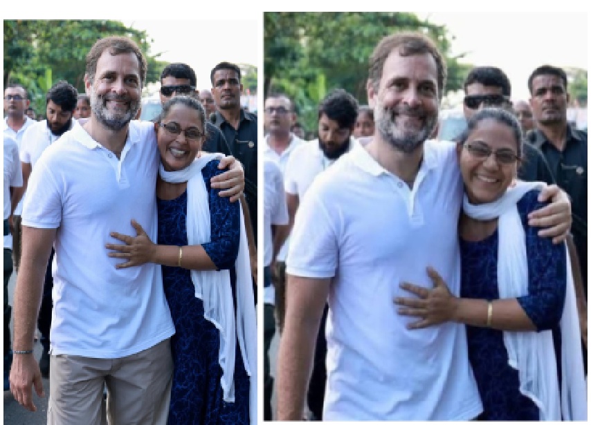 राहुल गांधींचे 'गुप्तहेर' ज्योती मल्होत्रासोबतचे फोटो असे सांगत एडिट केलेले फोटो होताहेत शेअर
