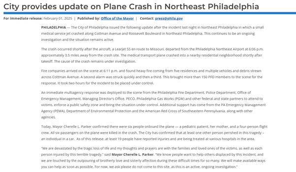 ಕರಾಚಿ ಬಂದರಿನ ಮೇಲೆ ಭಾರತ ದಾಳಿ ಎಂದು ಫಿಲೆಡೆಲ್ಫಿಯಾದ ವಿಮಾನ ಪತನದ ವೀಡಿಯೋ ವೈರಲ್ 