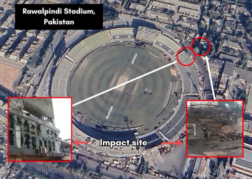 ಧ್ವಂಸಗೊಂಡ ರಾವಲ್ಪಿಂಡಿ ಕ್ರೀಡಾಂಗಣ ಎಂದು ವೈರಲ್ ಆಗುತ್ತಿರುವ ಫೋಟೋ ಎಐ ಸೃಷ್ಟಿ