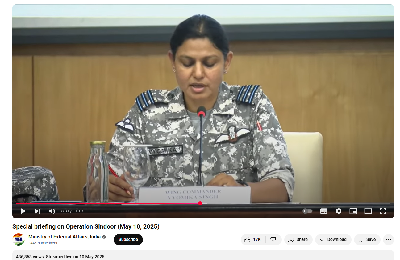 India Admits That Pakistan Did Not Target Civilians? No, Pak Army Uses Edited Clip To Make False Claim