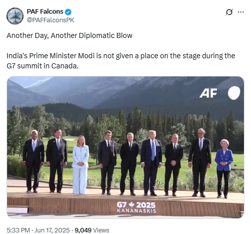 Was PM Modi Not Allowed On Stage During G7 Summit In Canada? Here’s What We Found