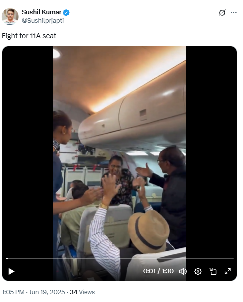 Passengers Fighting Over Seat 11A? No, Here’s The Truth Behind Viral Video