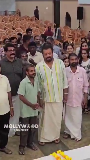 Suresh Gopi seen taking photo with the man in the viral video