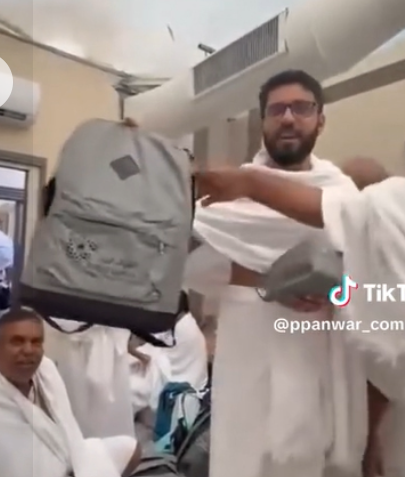 Bag distributed to haj pilgrims