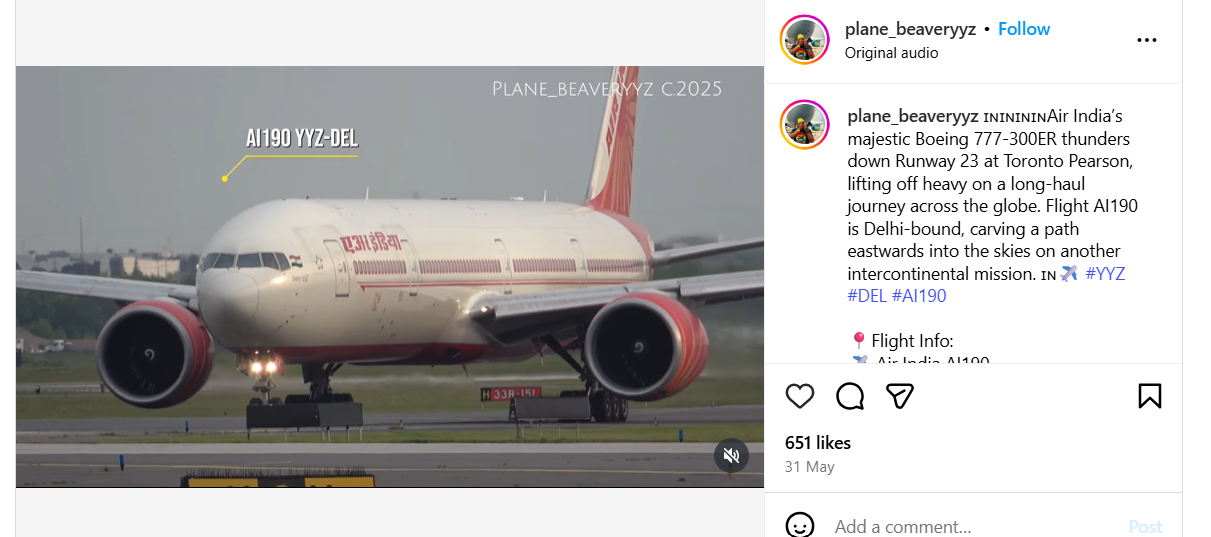 Instagram Post by plane_beaveryyz