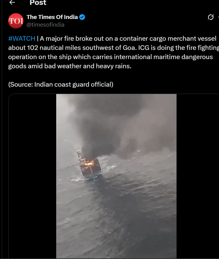 X Post by Times of India