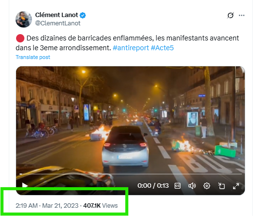 Old Video Falsely Linked To Unrest In France After PSG’s Champions League Win