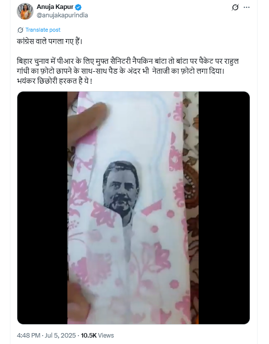 सैनिटरी नैपकिन