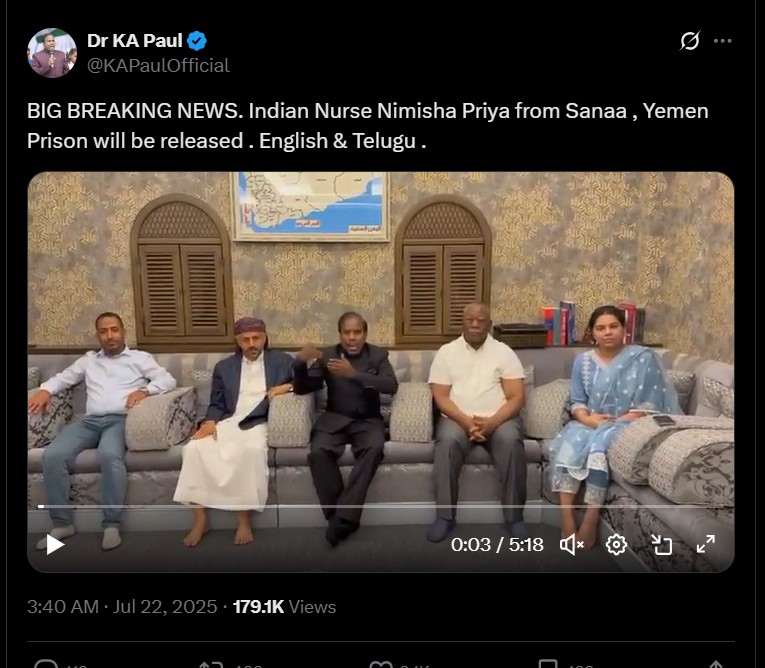  X Post@KAPaulOfficial