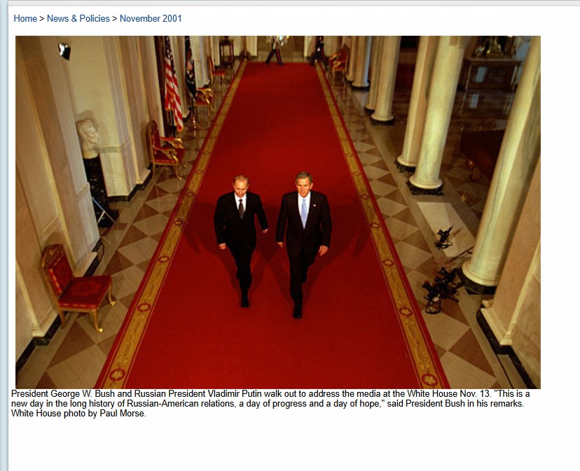 Photo in White House Website