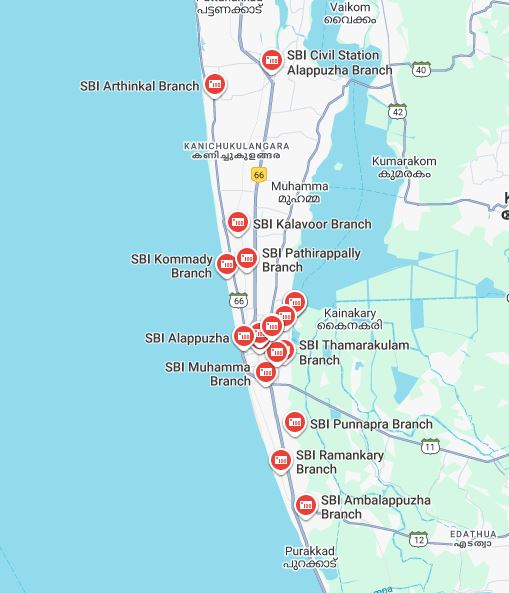 स्टेट बँकेने अलाप्पुझामध्ये फ्लोटिंग बँक सुरु केली आहे?