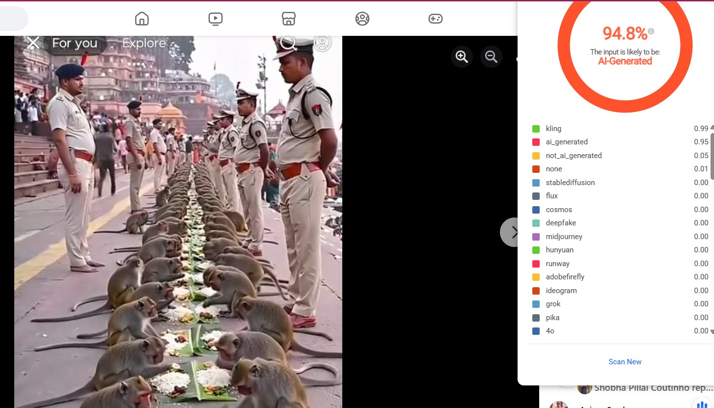 ಜನ್ಮಾಷ್ಟಮಿ ಪ್ರಯುಕ್ತ ಉತ್ತರ ಪ್ರದೇಶ ಸರ್ಕಾರ ವಾನರ ಭೋಜನ ಏರ್ಪಡಿಸಿದೆಯೇ?