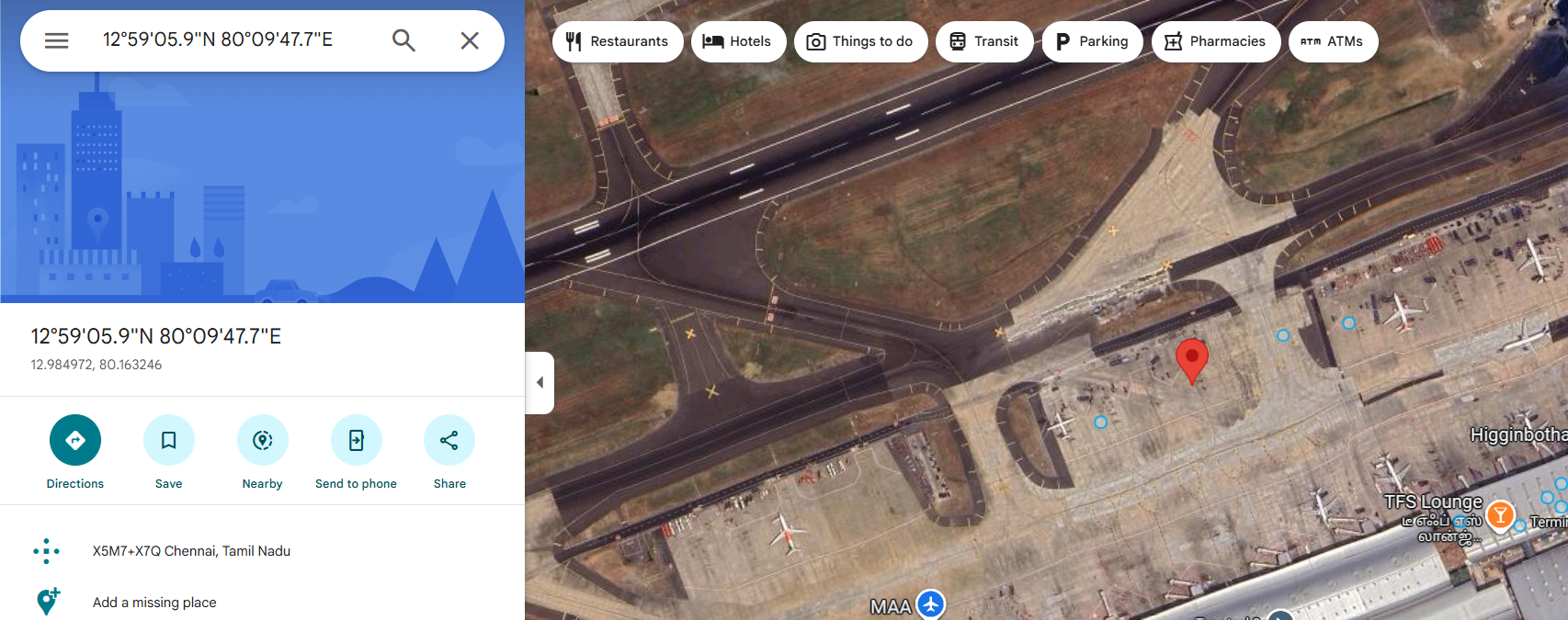 पाण्याखाली गेलेल्या विमानतळाचा हा व्हिडिओ मुंबईचा नाही