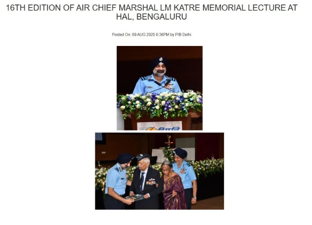 पाकिस्तानशी झालेल्या संघर्षात ६ जेट गमावल्याची कबुली भारतीय हवाई दलाच्या प्रमुखांनी दिली? नाही, व्हायरल क्लिप मॅनिप्युलेटेड आहे