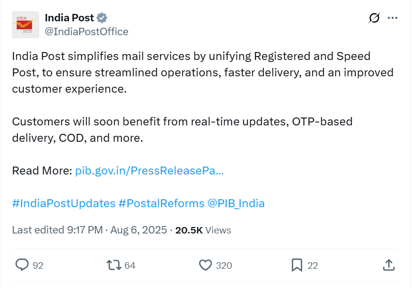 भारतीय डाक विभागाने १ सप्टेंबर पासून टपाल पेट्या बंद करण्याचा निर्णय घेतलाय? खोटा आहे हा दावा 