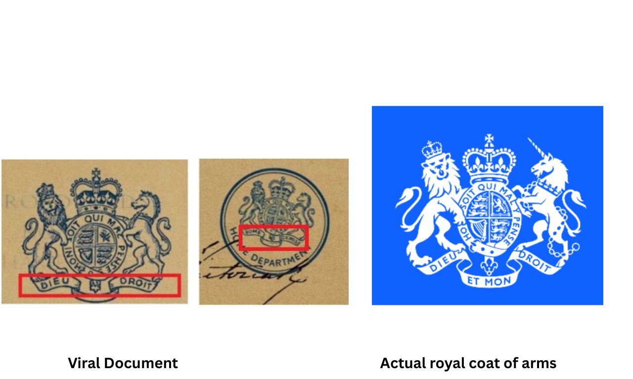 आरएसएस स्वातंत्र्यलढ्यात सहभागी नव्हते असा दावा करणारा 'ब्रिटिश गृह विभागा'चा हा दस्तावेज बनावट आहे