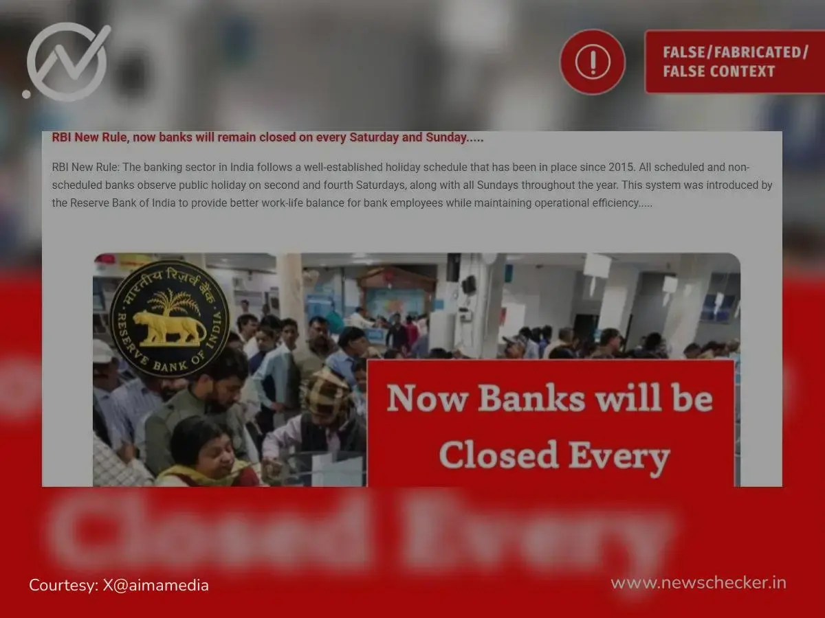 Weekly Wrap: सर्व शनिवारी बँकांना सुट्टी, मुस्लिमांचे बहिणीशी लग्न ते राहुल गांधी आणि झाकीर नाईक भेट आदी दाव्यांचे फॅक्ट चेक