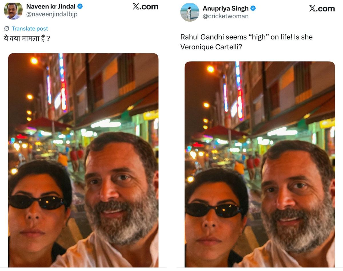 ਰਾਹੁਲ ਗਾਂਧੀ ਦੀ ਔਰਤ ਨਾਲ ਵਾਇਰਲ ਤਸਵੀਰ ਅਸਲੀ ਨਹੀਂ ਹੈ, AI ਜਨਰੇਟਡ ਹੈ