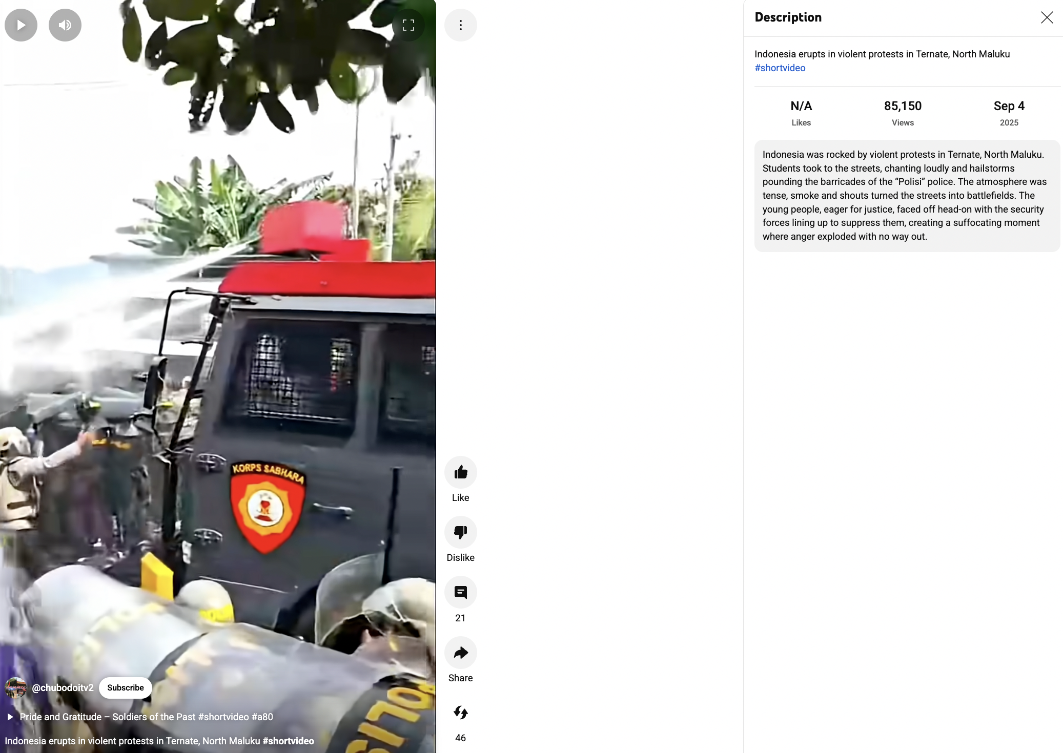 ਨੇਪਾਲ ਵਿੱਚ ਹੋ ਰਹੇ ਵਿਰੋਧ ਪ੍ਰਦਰਸ਼ਨ ਦੀ ਹੈ ਇਹ ਵੀਡੀਓ?