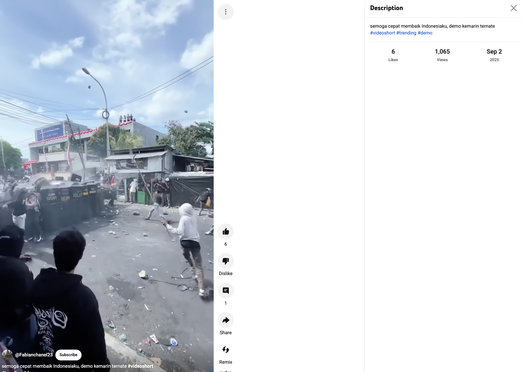 ਨੇਪਾਲ ਵਿੱਚ ਹੋ ਰਹੇ ਵਿਰੋਧ ਪ੍ਰਦਰਸ਼ਨ ਦੀ ਹੈ ਇਹ ਵੀਡੀਓ?