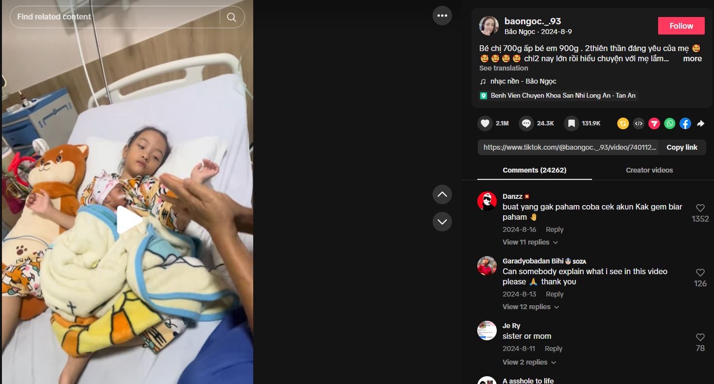 ಪಾಕಿಸ್ತಾನದಲ್ಲಿ 12 ವರ್ಷದ ಬಾಲಕಿಯೊಬ್ಬಳು ಮಗುವಿಗೆ ಜನ್ಮ ನೀಡಿದ್ದಾಳೆ ಎಂಬ ಸುಳ್ಳು ಹೇಳಿಕೆಯೊಂದಿಗೆ ವಿಯೆಟ್ನಾಂ ಸಹೋದರಿಯರ ವೀಡಿಯೋ ವೈರಲ್