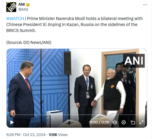 एससीओ शिखर परिषदेत शी जिनपिंग यांनी पंतप्रधान मोदींशी हस्तांदोलन करण्यास नकार दिला?